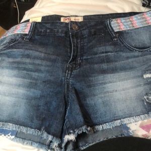 Jean shorts